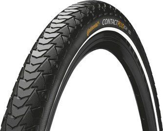 Покришка 28" Continental Contact Plus 28x1,6 (40-622) SafetyPlus Breaker Reflex Wire Black 101006 фото