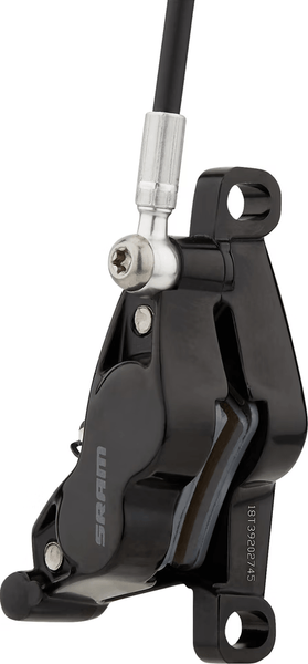 Гальмо SRAM Level Silver Stealth, 4 поршні, гідролінія 950мм, Black C1, переднє 00.5018.230.000 фото