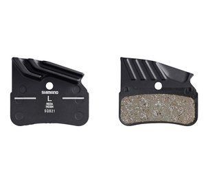 Гальмівні колодки Shimano N03A XTR/XT/SLX, органіка, з радіатором Y1XD98010 фото