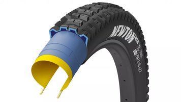 Покришка 27,5" GoodYear NEWTON MTR Trail 27,5x2.40 (61-584) Tubeless Complete Folding TIR-37-97 фото
