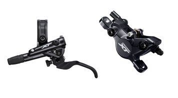 Гальмо Shimano M8100, Deore XT (BR-M8100), дискове, гідравлічне, переднє (ліва ручка BL-M8100, гідролінія 1000мм) IM8100JLFPRA100 фото