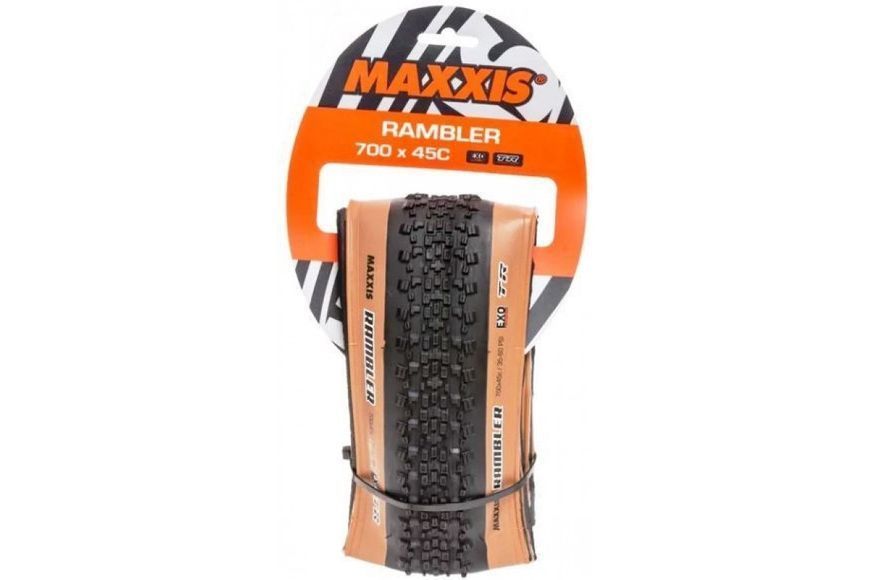 Покришка 28" MAXXIS RAMBLER 700x50C TPI-60 Foldable EXO/TR/TANWALL ETB00417600 фото