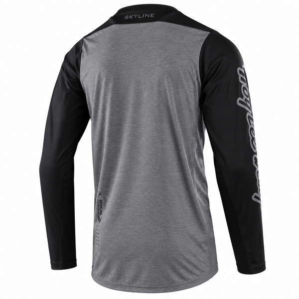 Джерсі TLD SKYLINE LS JERSEY SIGNATURE, S, heather grey/black 341917002 фото