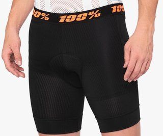 Велошорти 100% CRUX Liner Short, Black, S (30) 40048-00001 фото