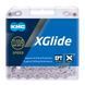 Ланцюг KMC X-Glide Cues, 9/10/11 speed, 126 links, сірий BXGLIGG26 фото 2