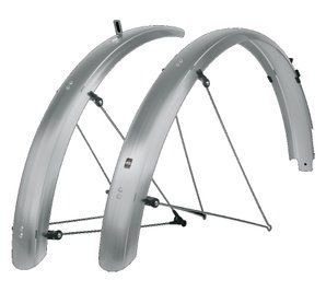 Крила SKS BLUEMELS BASIC 28", 45 mm, Silver 027353 фото