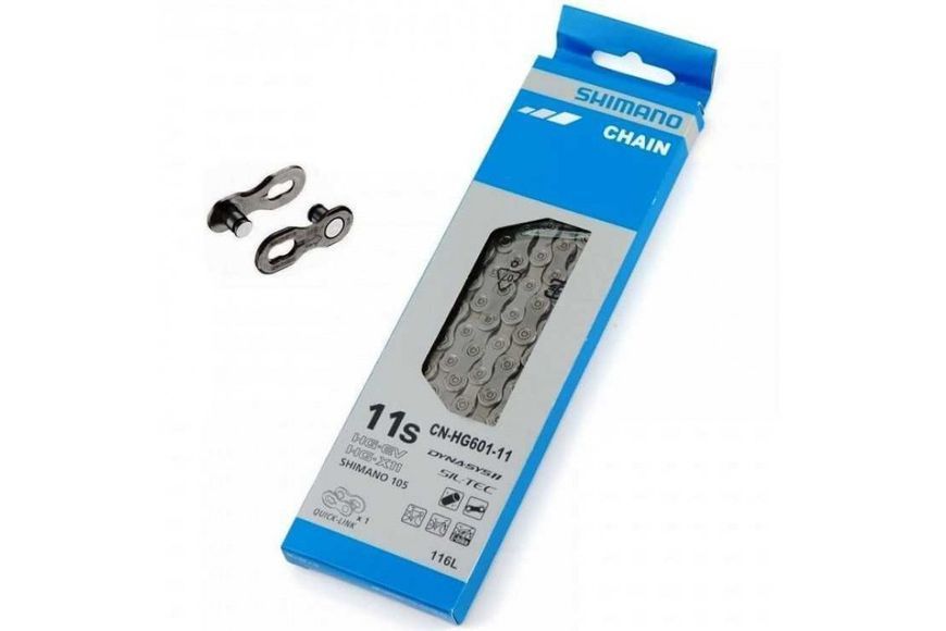 Ланцюг Shimano CN-HG601 SLX/105, 11 speed, 126 links, SIL-TEC ICNHG60111126Q фото
