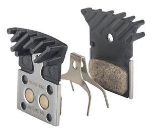 Гальмівні колодки Shimano L04C XTR/XT/SLX/Deore, метал, з радіатором Y8N398040 фото