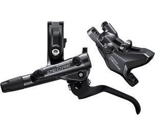 Гальмо Shimano M6100, Deore (BR-M6100), дискове, гідравлічне, переднє (ліва ручка BL-M6100, гідролінія 1000мм, J-kit) EM61001JLFPRA100 фото