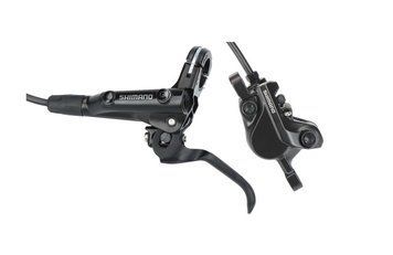 Гальмо Shimano MT501-E, Deore, гідравлічне, заднє (права ручка, 4-поршн. каліпер BR-MT520, гідролінія 1700мм, колодки D03S) EMT501EJRRXRA170 фото