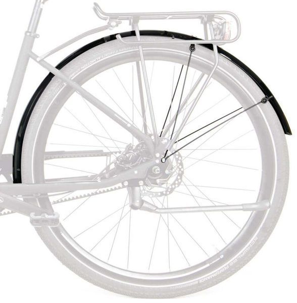 Крила SKS BLUEMELS BASIC 28", 55 mm, Silver 027391 фото