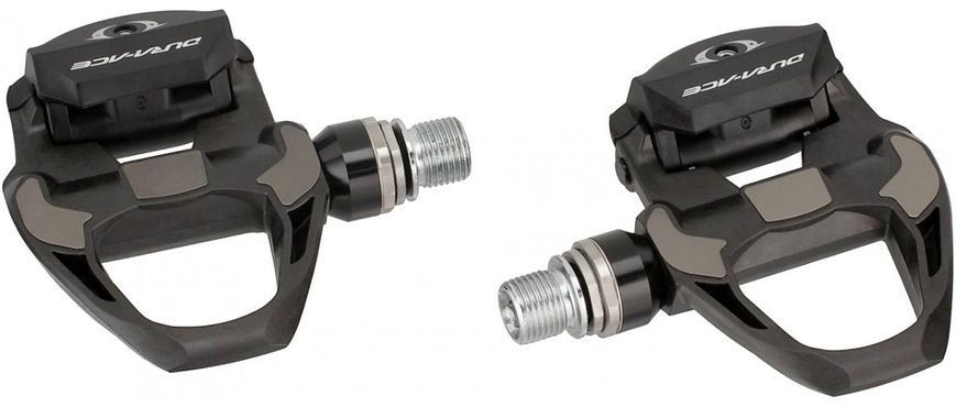 Педалі Shimano PD-R9100, DURA-ACE, SPD-SL, вісь +4мм, black IPDR9100E1 фото