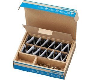 Гальмівні колодки Shimano L05A DURA ACE/ULTEGRA/105/GRX, органіка, з радіатором, упаковка 25 пар EBPL05ARFBS фото