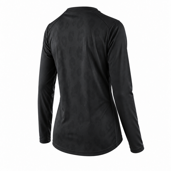 Джерсі жіноче TLD LILIUM LS JERSEY JACQUARD, XS, black 358419001 фото