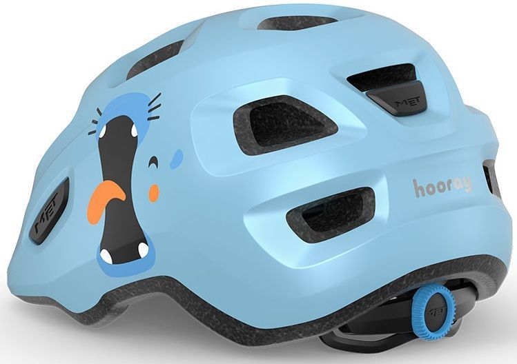 Шолом дитячий MET HOORAY, XS, pale blue hippo matt 3HM 144 CE00 XS BH1 фото