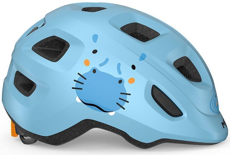 Шолом дитячий MET HOORAY, XS, pale blue hippo matt 3HM 144 CE00 XS BH1 фото