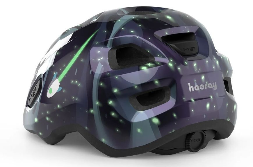 Шолом дитячий MET HOORAY, XS, space glow in the dark 3HM 144 CE00 XS SP1 фото