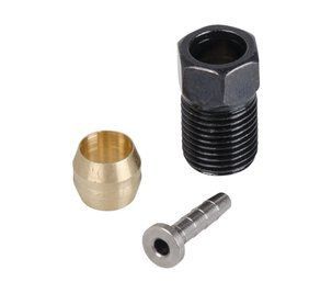 Комплект зʼєднання гідролінії Shimano SM-BH90 (оливка, штуцер, болт) Y8JA98010 фото