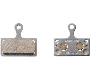 Гальмівні колодки Shimano G04S XTR/XT/SLX/DEORE/ALFINE, метал IBPG04SMXA фото