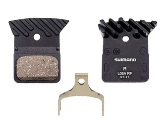 Гальмівні колодки Shimano L05A DURA ACE/ULTEGRA/105/GRX, органіка, з радіатором Y2EM98010 фото