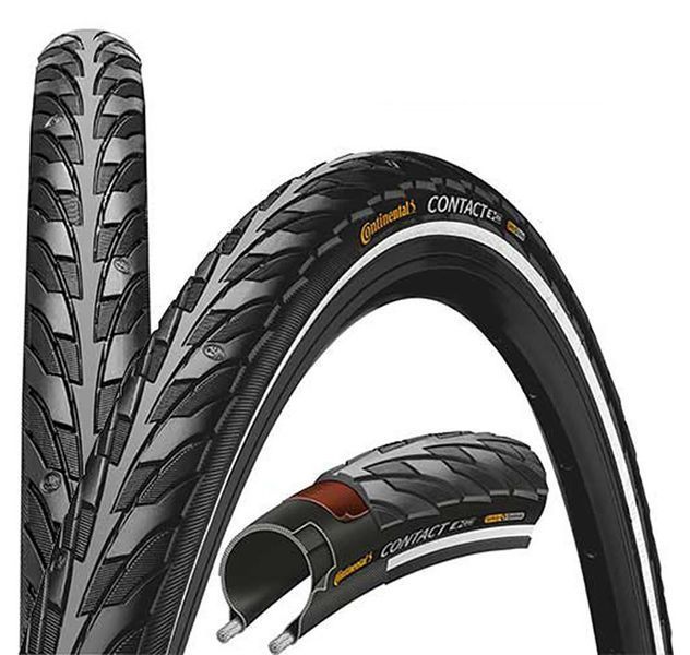 Покришка 26" Continental Contact 26x1,75 (47-559) SafetySystem Breaker Wire Black 101314 фото
