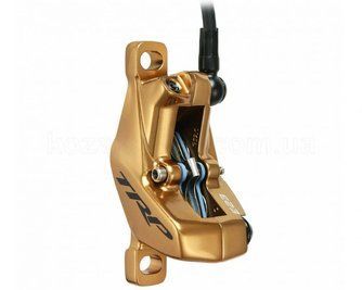 Гальмо (каліпер) TRP DHR EVO, EVO PRO, TRAIL EVO GS2.4, Post Mount, золотий GS2.4 caliper Golden фото