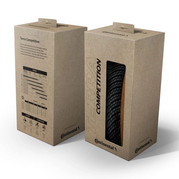 Покришка 28" Continental Terra Competition Trail Grip 700x45C (45-622) BlackChili TLR Foldable Black 150760 фото