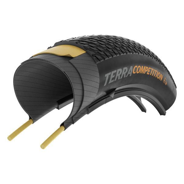 Покришка 28" Continental Terra Competition Trail Grip 700x45C (45-622) BlackChili TLR Foldable Black 150760 фото