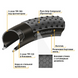 Покришка 26" Continental Race King 26x2,00 (50-559) Skin Wire Black 150429 фото 3