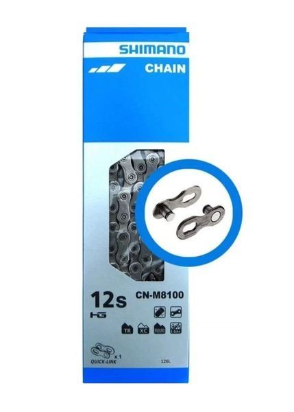 Ланцюг Shimano CN-M8100 XT/Ultegra/GRX, 12 speed, 116 links ICNM8100116Q фото