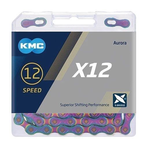 Ланцюг KMC X12, 12 speed, 126 links, хамелеон BX12AB126 фото