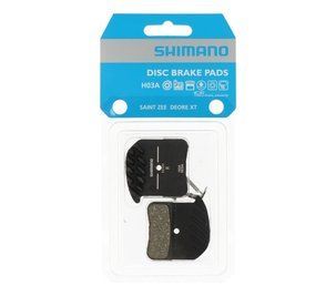 Гальмівні колодки Shimano H03A SAINT/ZEE/DEORE XT, органіка, з радіатором Y1XM98020 фото