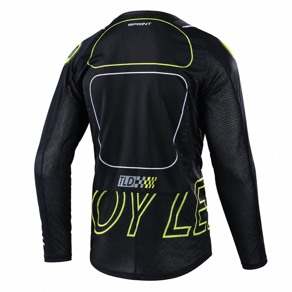 Джерсі TLD SPRINT JERSEY DROP IN, S, black/green 323326012 фото