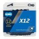Ланцюг KMC X12, 12 speed, 126 links, чорний BX12BB126 фото 2
