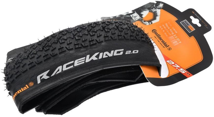 Покришка 27,5" Continental Race King 27,5x2,20 (55-584) Skin Wire Black 150433 фото
