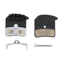 Гальмівні колодки Shimano H03С SAINT/ZEE/DEORE XT, метал, з радіатором IBPH03CMFA фото