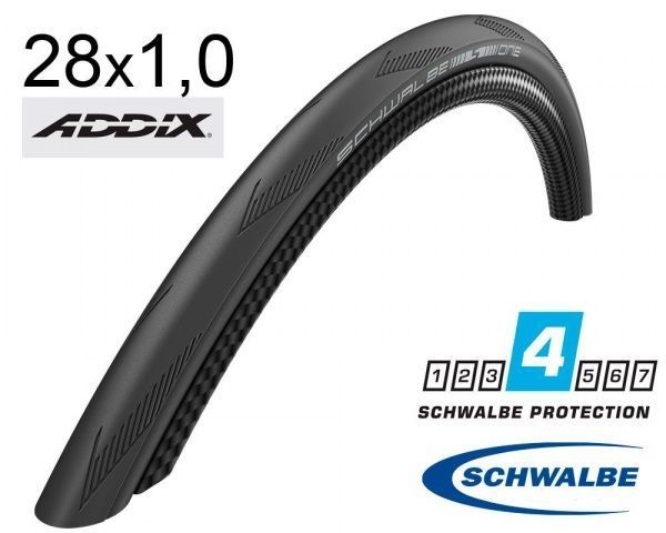Покришка 28" SCHWALBE ONE 700x25C (25-622) RaceGuard B/B-SK HS462A ADDIX, 67EPI TIR-52-85 фото