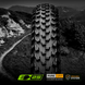 Покришка 20" Continental Cross King 20x2,00 Skin Wire Black 101687 фото 4