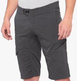 Велошорти 100% RIDECAMP Short, Grey, M (32) 40029-00009 фото