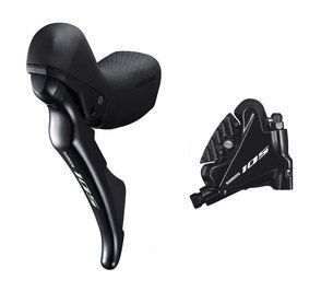 Гальмо Shimano R7020, 105 (BR-R7070), дискове, гідравлічне, заднє (права ручка ST-R7020, гідролінія 1700мм) IR7020DRRDSC170A фото