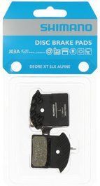 Гальмівні колодки Shimano J03A XTR/XT/SLX/DEORE, органіка, з радіатором Y8Z298010 фото