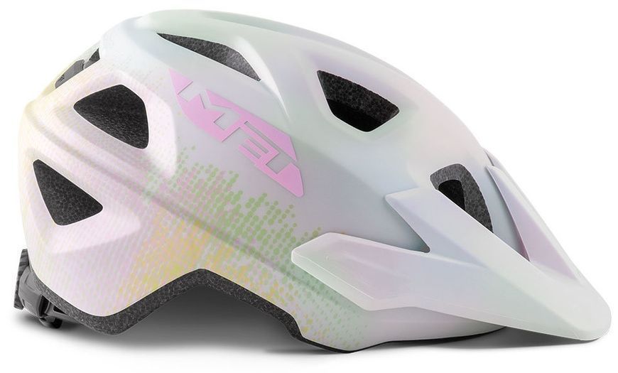 Шолом дитячий MET ELDAR, S/M, iridescent white texture matt 3HM 117 UN LW1 фото