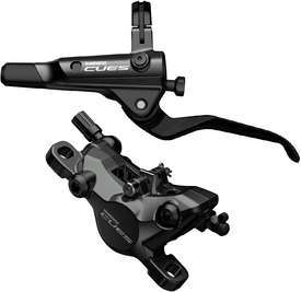 Гальмо Shimano U8000 CUES, гідравлічне, переднє (ліва ручка BL-U8000, каліпер BR-U8000, гідролінія 1000мм, J-kit) IU80001JLFPRA100 фото