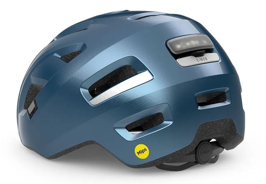 Шолом MET E-MOB MIPS, M, navy glossy 3HM 154 CE00 M BL1 фото