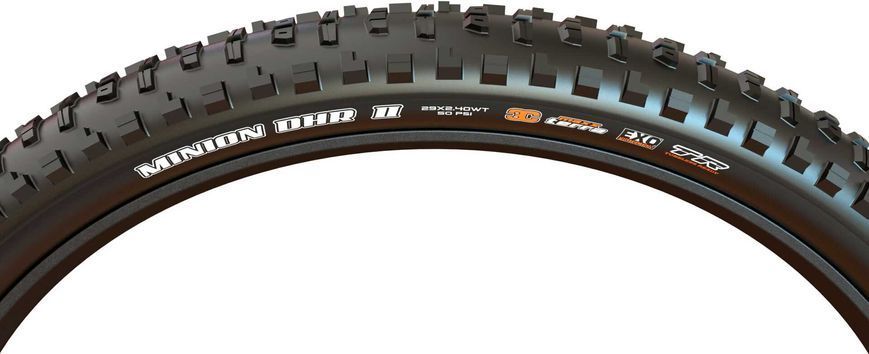Покришка 27,5" MAXXIS MINION DHR II 27,5x2.50 TPI-60x2 Foldable 3CG/DH/TR ETB00551200 фото