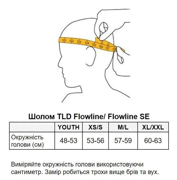 Шолом TLD FLOWLINE Youth MIPS, one size (48-53 cm), point (army/phantom) 113540600 фото