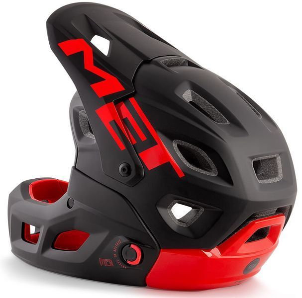 Шолом MET PARACHUTE MCR MIPS, S, black red matt 3HM 120 CE00 S NR1 фото