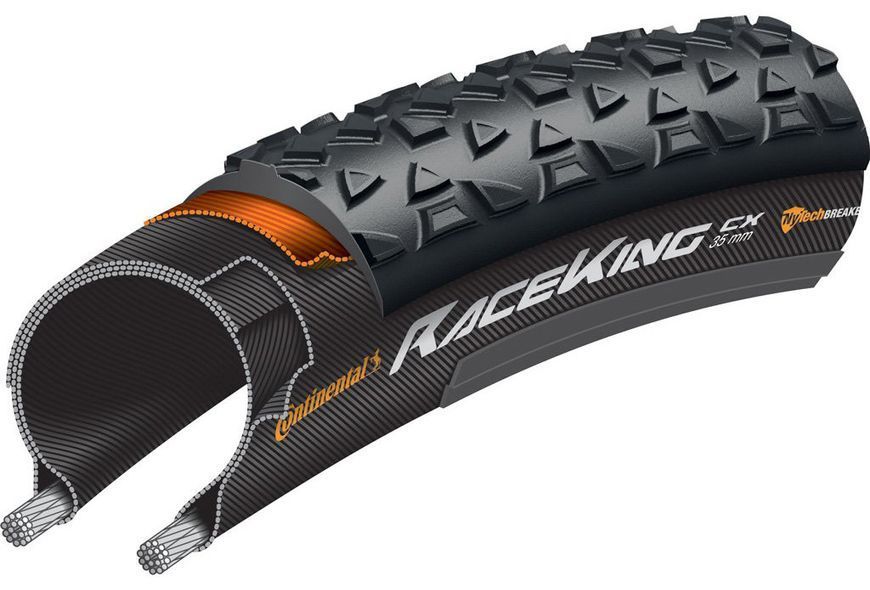 Покришка 28" Continental Cross King CX Performance 700x35C (35-622) Skin Foldable Black 150281 фото