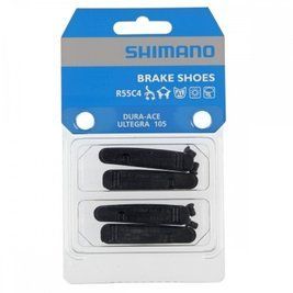 Гальмівні колодки (гумки) Shimano R55C4 Dura-Ace/Ultegra/105, обідні (комплект 2 пари) Y8L298062 фото