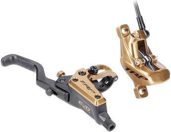 Гальмо TRP DHR EVO PRO M9040, 4 поршні, гідролінія 1900мм, золотий, заднє HD-M9040Right-Gold фото